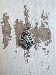 Desperado Turquoise + Sterling Silver Pendant