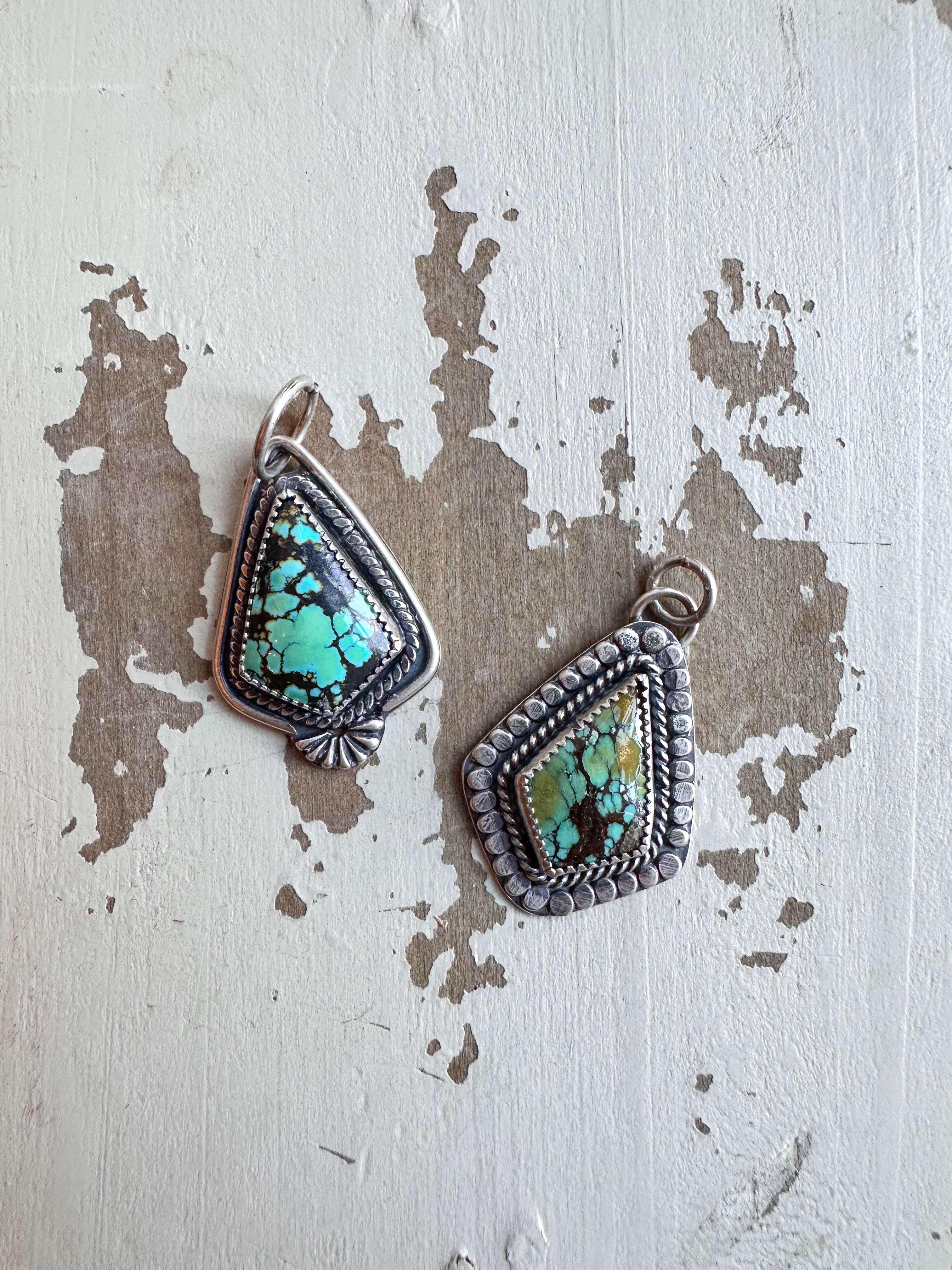 Desperado Turquoise + Sterling Silver Pendant