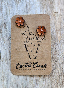 Cactus Creek Flower Stud Earring