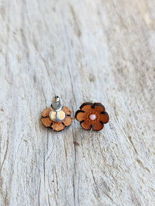 Cactus Creek Flower Stud Earring