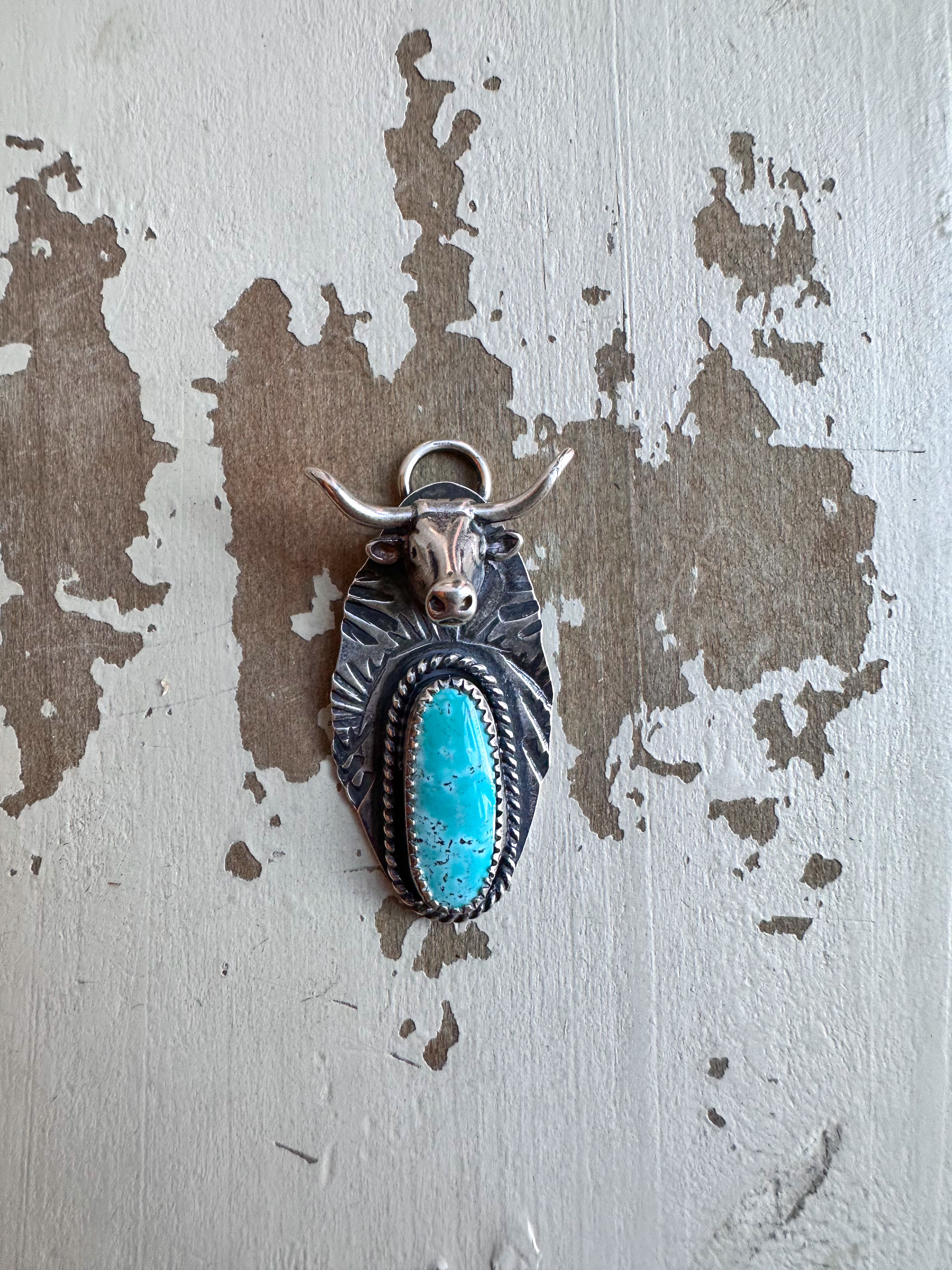 Wyld 'n Pretty Longhorn Pendant