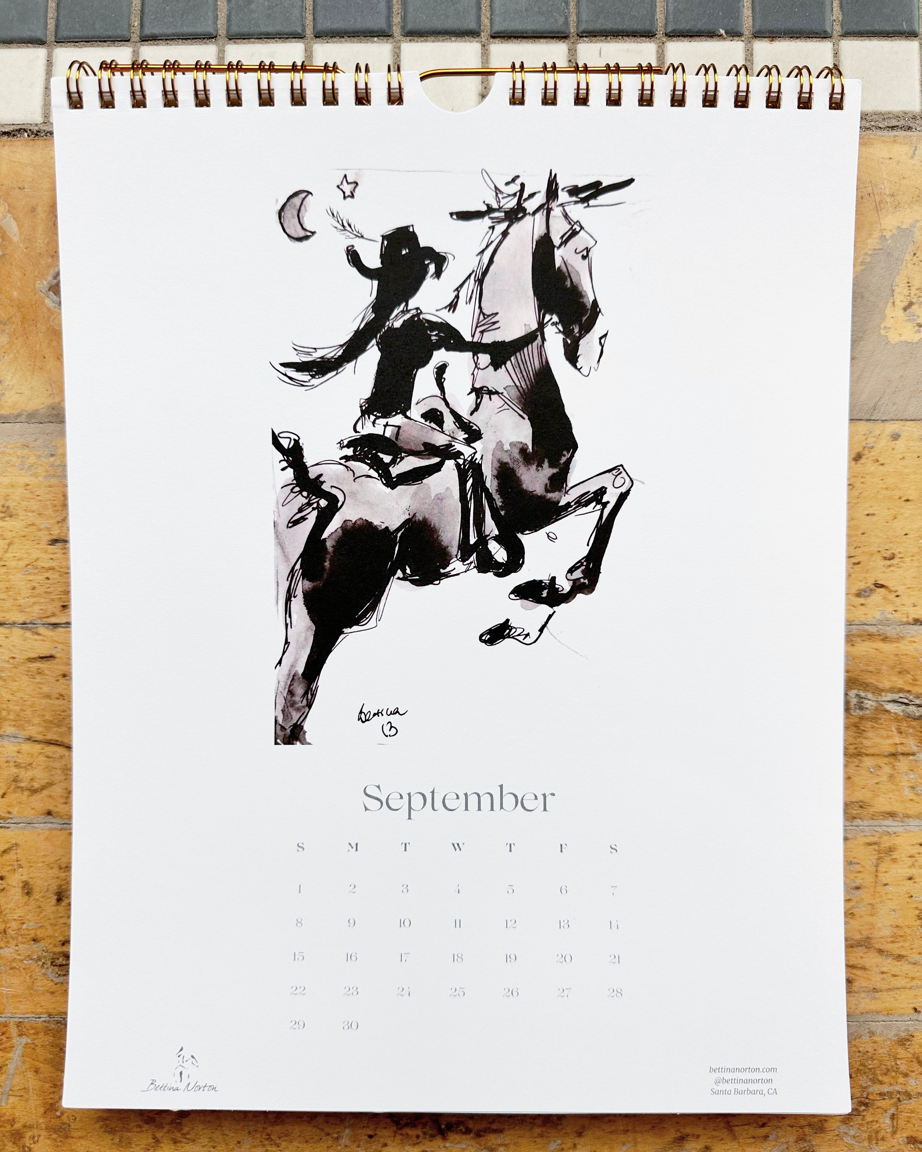 2024 Equestrian Dreams Calendar