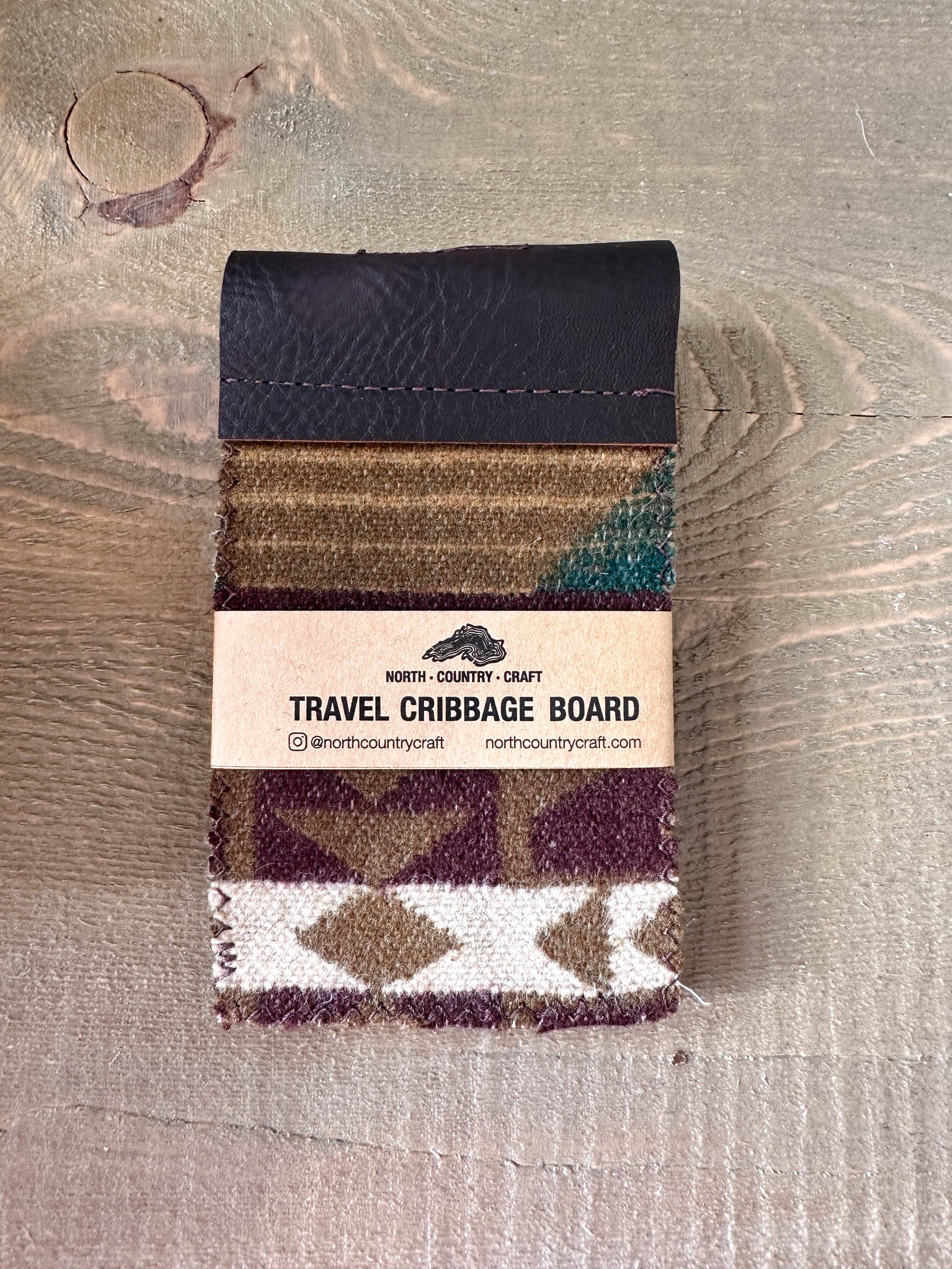 Travel Cribbage Board