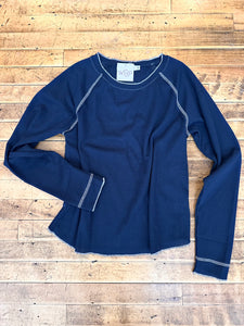 Waffle Knit Essential Long Sleeve