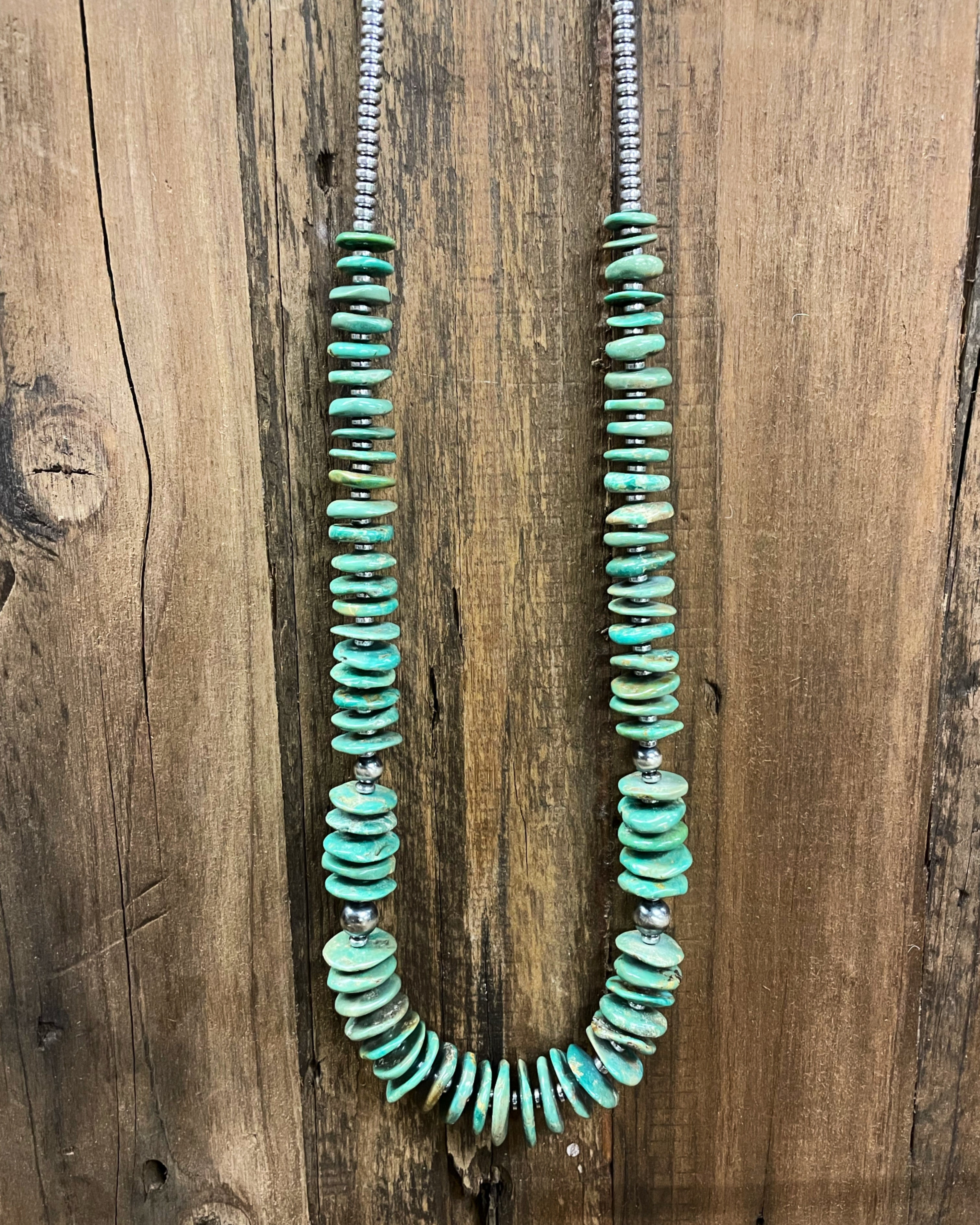 22” Turquoise Boss Necklace