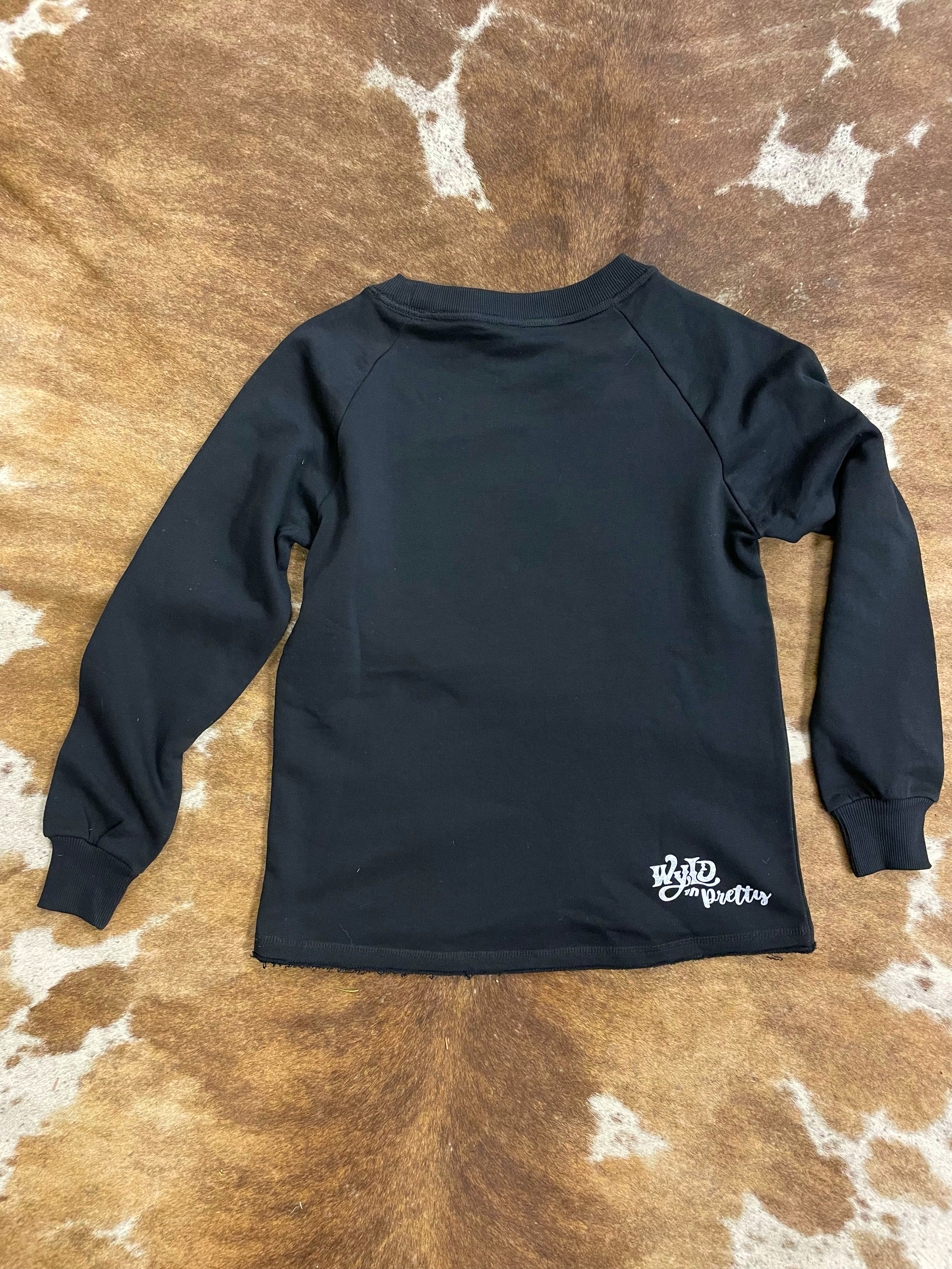Onyx- Original Bison Crew Sweatshirt