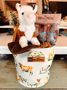 Barnyard Kid's Basket