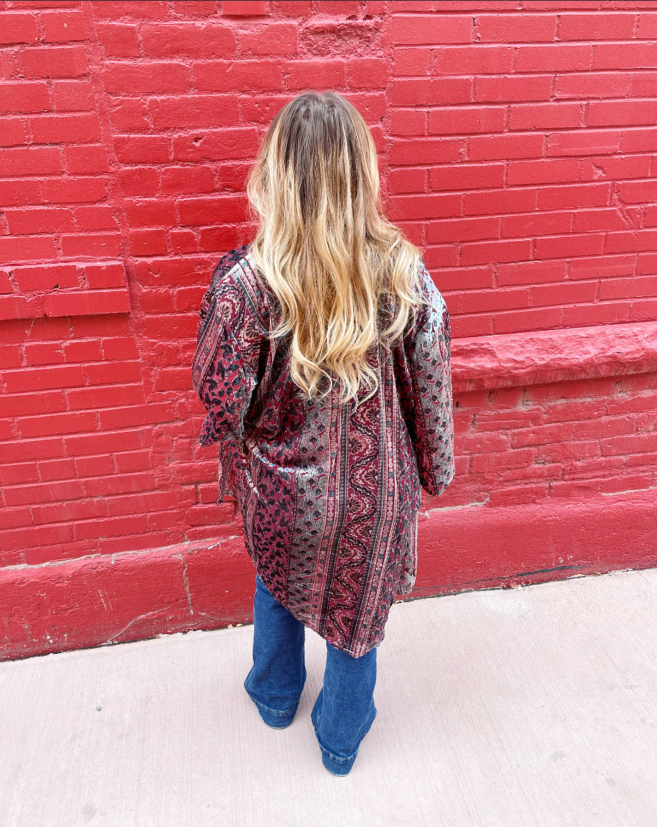 Velvet Romance Kimono