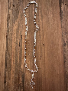 Giddy-Up Necklace - Rattlesnake Charm