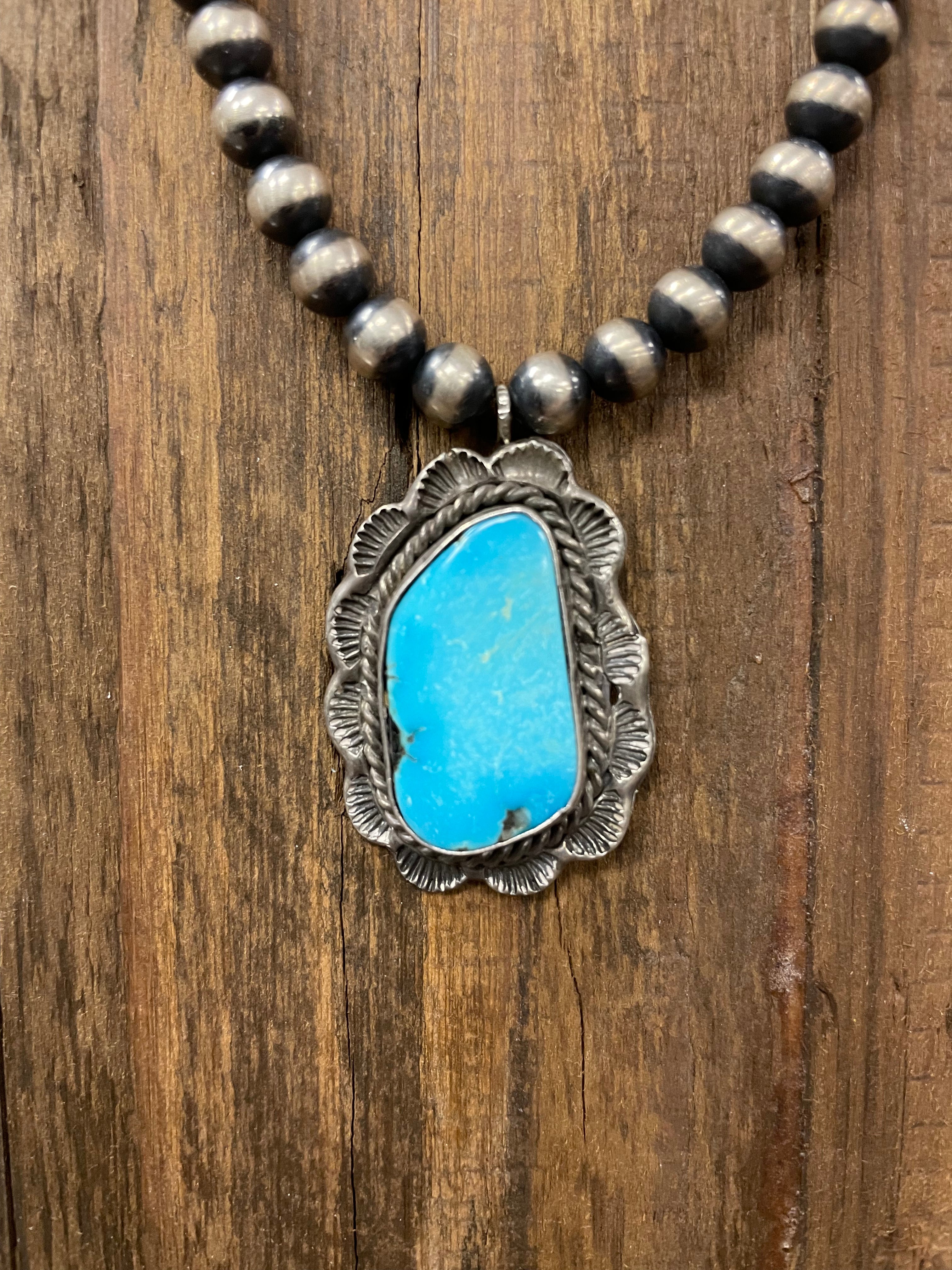 WNP Hand Selected Turquoise Necklace #1