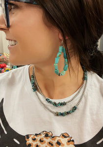 Queen of Turquoise Earrings