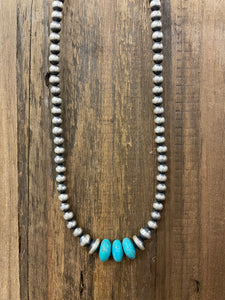 WNP Hand Picked Turquoise Necklace #3