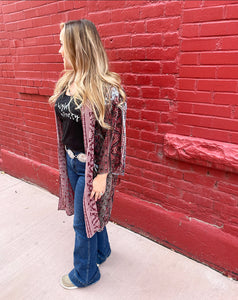 Velvet Romance Kimono