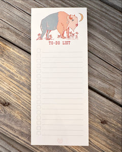 Bison To-Do List